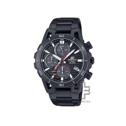 Casio Edifice EQS-960DC-1AV Black Stainless Steel Band Men Watch