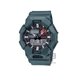 Casio G-Shock GA-010-2A Blue Green Bio-Based Resin Band Men Sports Watch