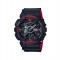 Casio G-Shock GA-110HR-1A Black Red Resin Band Men Sports Watch