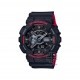 Casio G-Shock GA-110HR-1A Black Red Resin Band Men Sports Watch