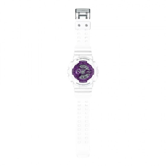 Casio G-Shock Seasonal Collection 2023 GA-110WS-7A White Resin Band Men Sports Watch