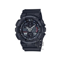 Casio G-Shock GA-140-1A1 Black Resin Band Men Watch