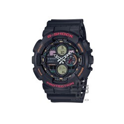 Casio G-Shock GA-140-1A4 Black Resin Band Men Watch