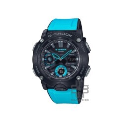 Casio G-Shock GA-2000-1A2 Blue Resin Strap Men Watch