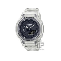 Casio G-Shock GA-2100SKE-7A White Resin Band Men Sports Watch