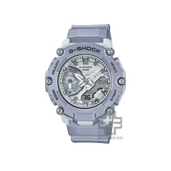 Casio G-Shock Forgotten Future Series GA-2200FF-8A Metallic Silver Resin Band Men Sport Watch