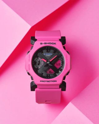 Casio G-Shock GA-2300-4A Pink Resin Band Men Sport Watch
