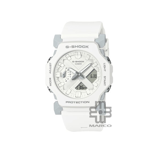 Casio G-Shock GA-2300-7A White Resin Band Men Sport Watch