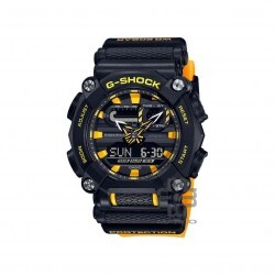 Casio G-Shock GA-900A-1A9 Light Orange Resin Band Men Sports Watch