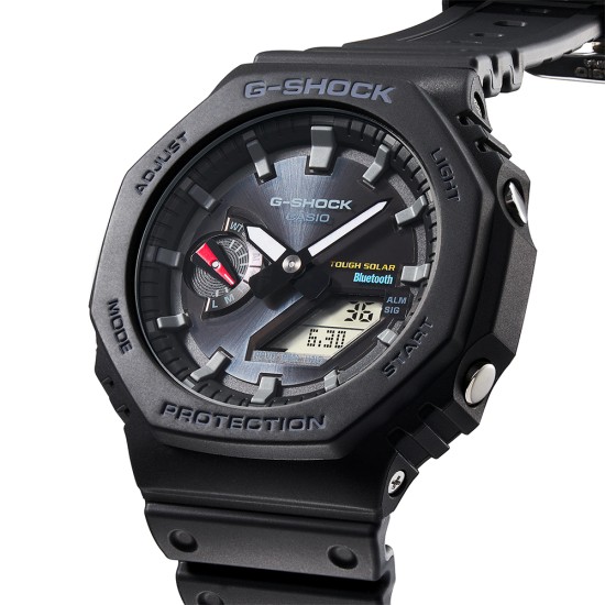 Casio G-Shock GA-B2100-1A Black Resin Band Men Sports Watch