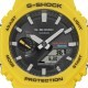 Casio G-Shock GA-B2100C-9A Yellow Resin Band Men Sports Watch