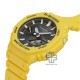 Casio G-Shock GA-B2100C-9A Yellow Resin Band Men Sports Watch