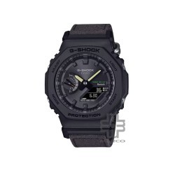 Casio G-Shock GA-B2100CT-1A5 Black Cloth Band (TRUECOTTON) Men Sports Watch