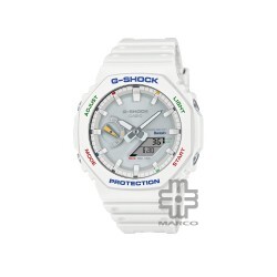 Casio G-Shock Multicolor Accents Series GA-B2100FC-7A White Resin Band Men Sports Watch