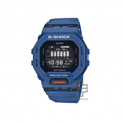 Casio G-Shock G-Squad GBD-200-2 Navy Blue Resin Band Men Sports Watch