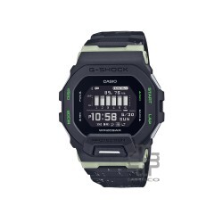 Casio G-Shock G-Squad GBD-200LM-1 Black Resin Band Men Sports Watch