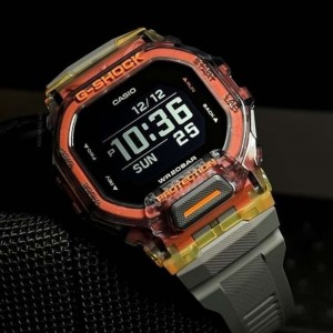 W218H-4B2V | Bright Orange Digital Men's Watch | CASIO