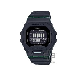 Casio G-Shock G-Squad GBD-200UU-1 Black Resin Band Men Sports Watch