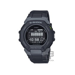 Casio G-Shock G-Squad GBD-300-1 Black Bio-Based Resin Band Men Sports Watch