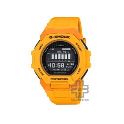 Casio G-Shock G-Squad GBD-300-9 Yellow Bio-Based Resin Band Men Sports Watch