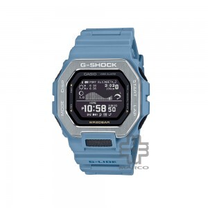 Casio G-Shock G-LIDE GBX-100-2A Blue Bio-Based Resin Band Men Sport Watch
