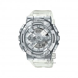 Casio G-Shock GM-110SCM-1A Transparent Resin Band Men Sports Watch