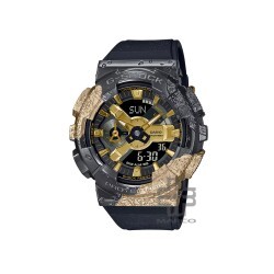 [Limited Edition] Casio G-Shock Stone Series GM-114GEM-1A9 Black Resin Band Men Sport Watch