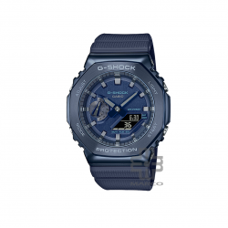 Casio G-Shock GM-2100N-2A Blue Resin Band Men Sports Watch