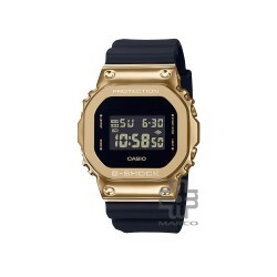 Casio G-Shock Black x Gold Series GM-5600G-9 Black Resin Band Men Sports Watch