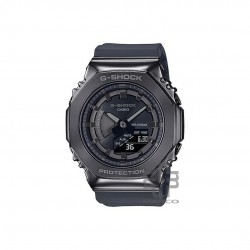 Casio G-Shock Women GM-S2100B-8A Black Resin Band Sports Watch