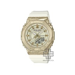 [Limited Edition] Casio G-Shock Women Stone Series GM-S2140GEM-9A White Resin Band Sport Watch