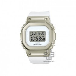 Casio G-Shock Women GM-S5600G-7 White Resin Band Sports Watch