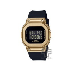 Casio G-Shock Women Black x Gold Series GM-S5600GB-1 Black Resin Band Sports Watch