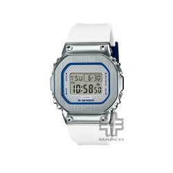 Casio G-Shock Women GM-S5600LC-7 White Resin Band Sports Watch