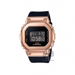 Casio G-Shock Women GM-S5600PG-1 Black Resin Band Sports Watch