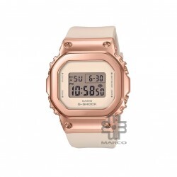 Casio G-Shock Women GM-S5600PG-4 Blush Pink Resin Band Sports Watch