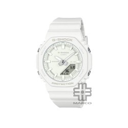 Casio G-Shock Women Tone-On-Tone Series GMA-P2100-7A White Bio-Based Resin Band Sports Watch