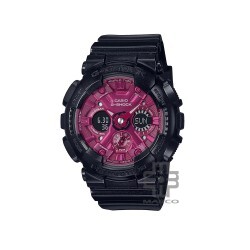 Casio G-Shock Women GMA-S120RB-1A Black Resin Band Sports Watch