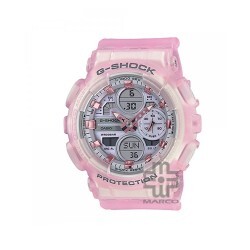 Casio G-Shock Women GMA-S140NP-4A Pink Resin Band Sports Watch