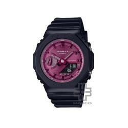 Casio G-Shock Women GMA-S2100RB-1A Black Resin Band Sports Watch