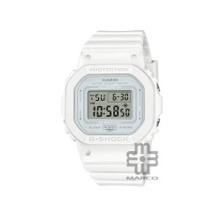 Casio G-Shock Women Monotone Series GMD-S5600BA-7 White Resin Band Sport Watch