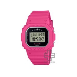 Casio G-Shock Women x ITZY GMD-S5610IT-4A Fuchsia Pink Bio-Based Resin Band Sports Watch