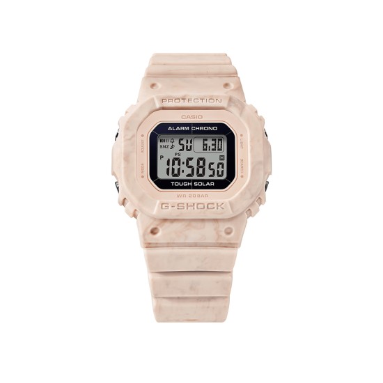 Casio G-Shock Women GMS-S5600RT-4 Blush Pink Bio-Based Resin Band Sport Watch