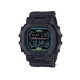 Casio G-Shock Multi-Fluorescent Accents Series GX-56MF-1 Black Resin Band Men Sports Watch