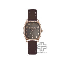 Hush Puppies HP.3899L.2517 Dark Brown Leather Band Women Watch