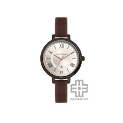 Hush Puppies HP.3900L.2505 Dark Brown Leather Band Women Watch