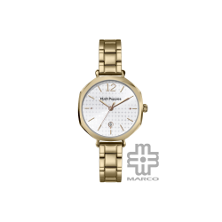 Hush Puppies HP.3904L.1507 Gold Stainless Steel Band Women Watch