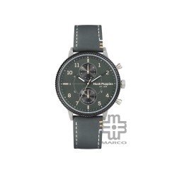 Hush Puppies Signature HP.7156M.2511 Multi-Function Dark Green Leather Band Men Watch