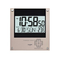 Casio ID-11S-1 Digital Wall Clock 