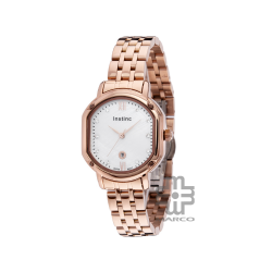 Instinc INS-DK02-RG-SL Rose Gold Stainless Steel Band Women Watch